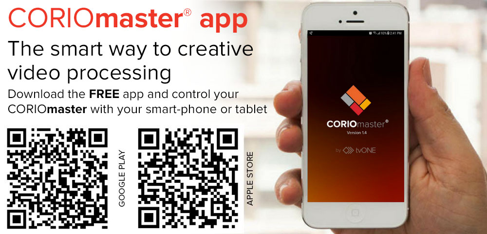 CORIOmaster app