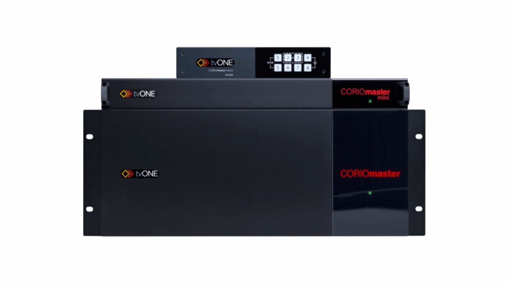 CORIOmaster video processors