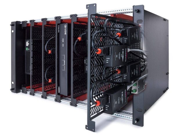 Small 4 Ru Rack ONErack 4RU Basic Kit - tvONE