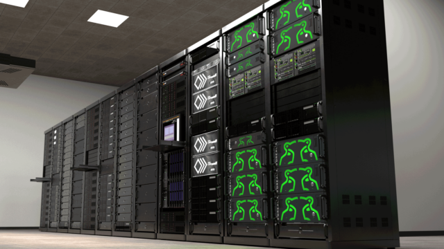 Uppsetning rekka hjá Green Hippo