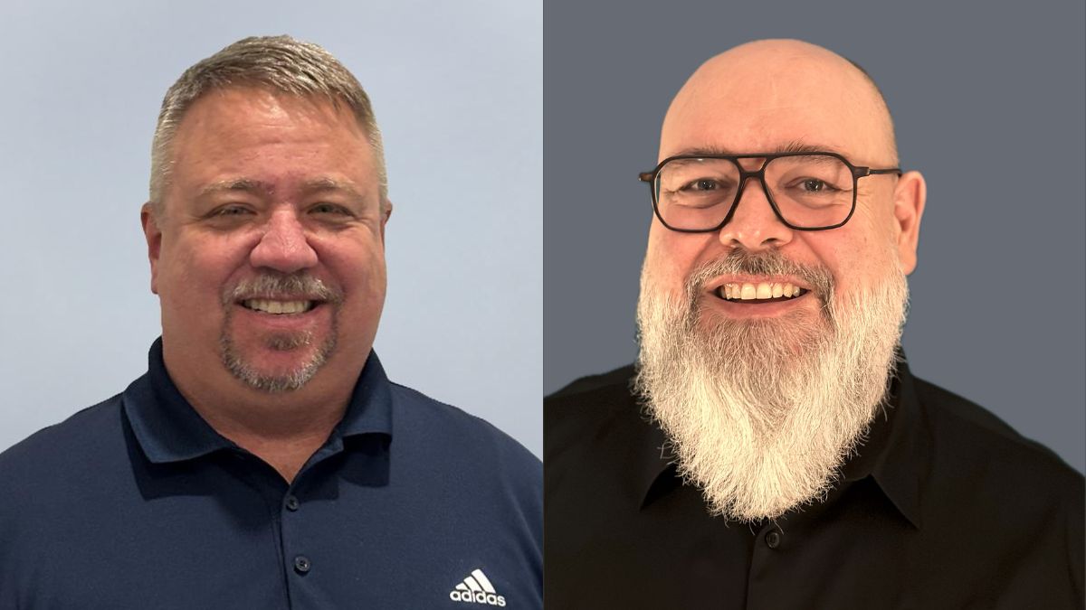 Oli Fritz and Michael Huth from the tvONE team