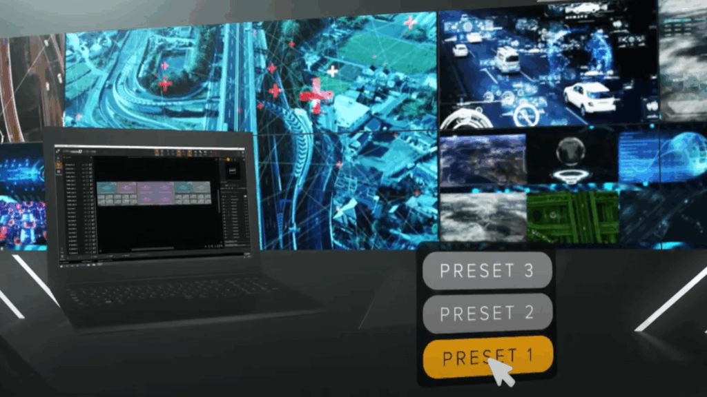 CORIOmaster 2개 사전 설정