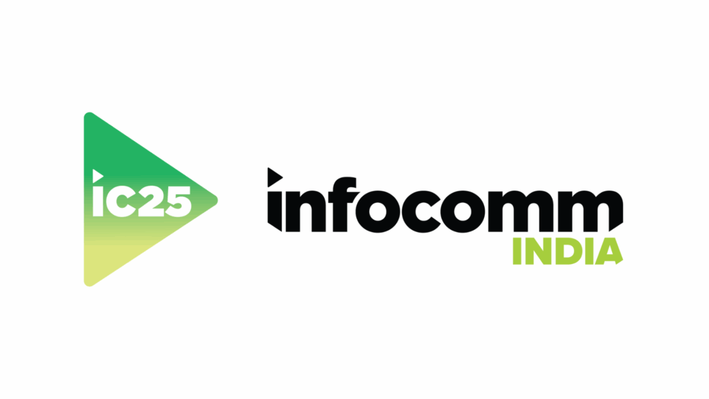 infocomm india 2025 logo