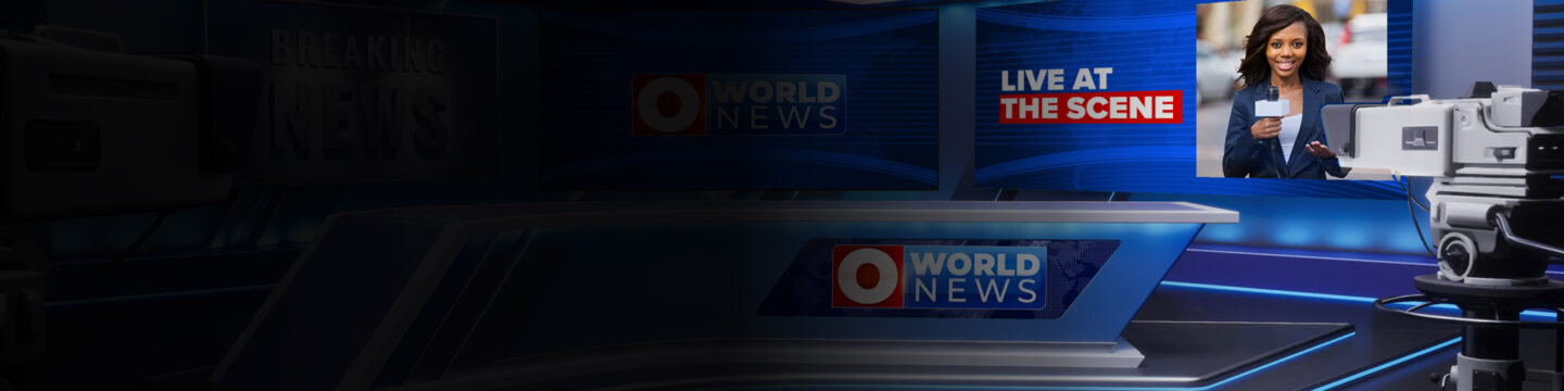 World News broadcast studio