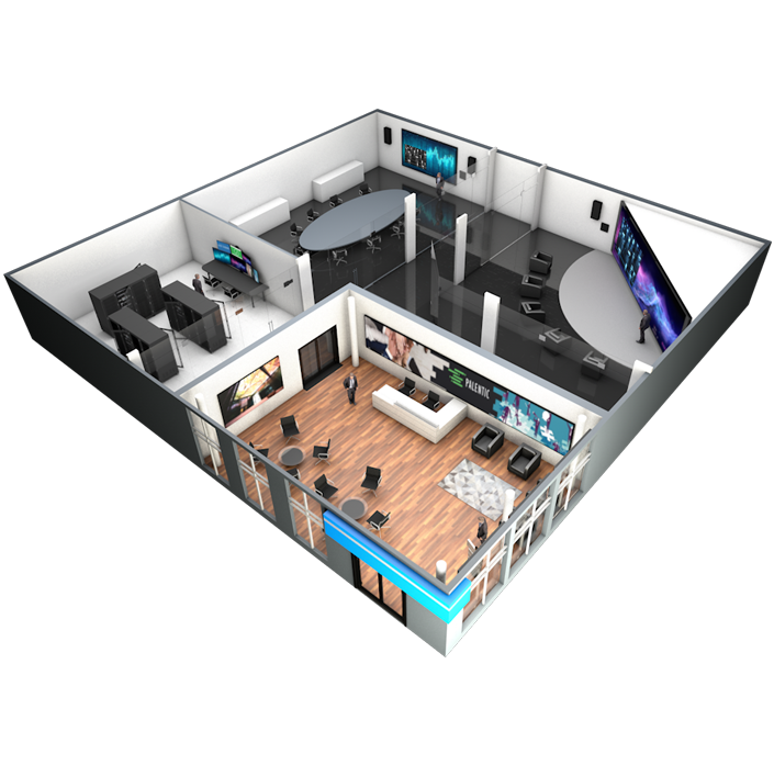 Calico Pro의 사무실 디지털 모델